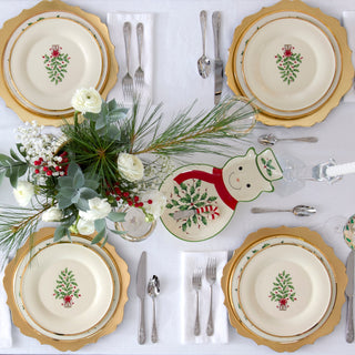 Lenox Holiday Tree Accent Plates, Set of 4, porcelain (view 2)