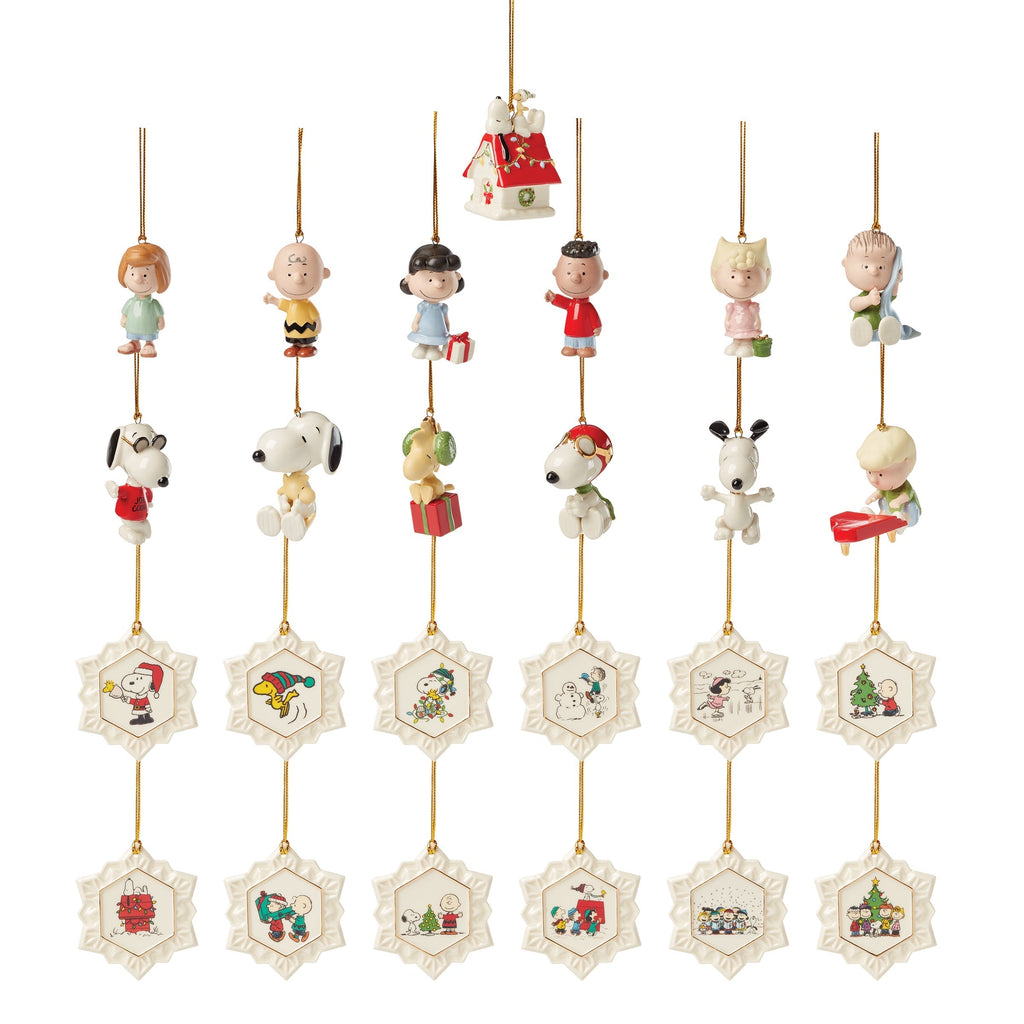 Lenox Peanuts Advent Calendar, porcelain (view 10)