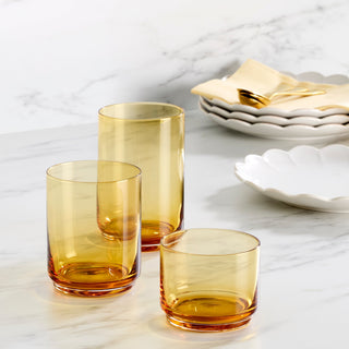 Lenox Tuscany Classics Stackable Amber Coolers, Set of 4, glass (view 3)