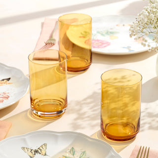 Lenox Tuscany Classics Stackable Amber Coolers, Set of 4, glass (view 4)