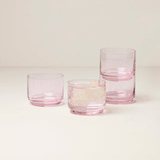Lenox Tuscany Stackable Blush Short Glasses, Set of 4, glass (view 2)