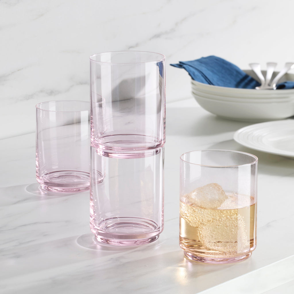 Lenox Tuscany Stackable Blush Tall Glasses, Set of 4, glass (view 6)