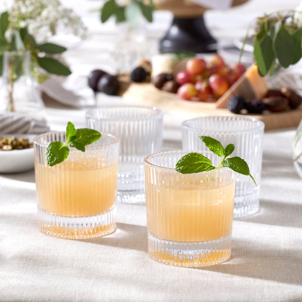 Oneida Wallingford Double Old-Fashioned Glasses, Set of 4, glass (view 3)