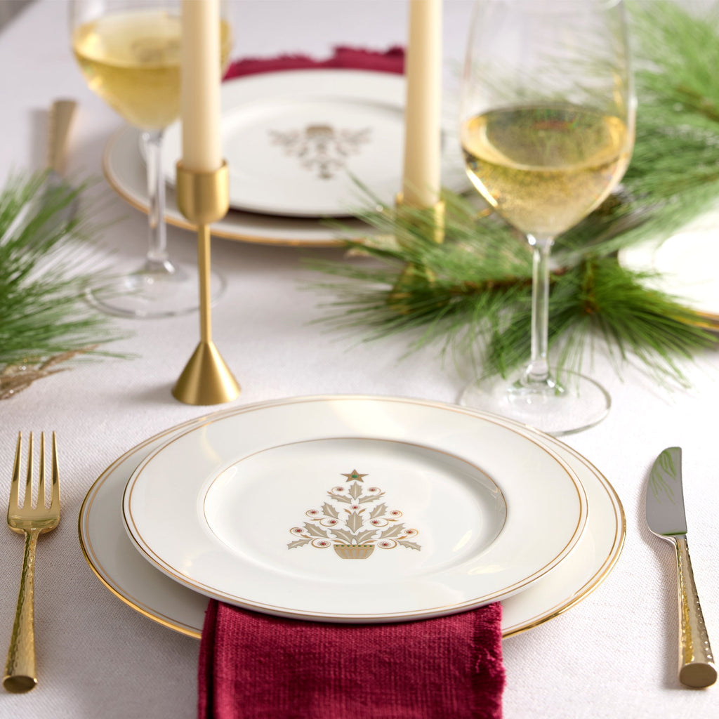 Lenox Federal Gold Tree Accent Plates, Set of 4, bone china (view 3)