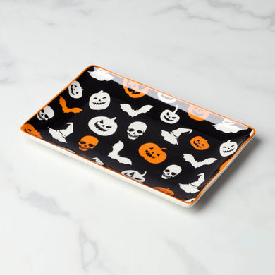 Oneida Vintro Halloween Hors d'Oeuvres Tray, porcelain