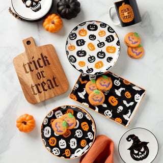 Oneida Vintro Halloween Mugs, Set of 4, porcelain (view 4)