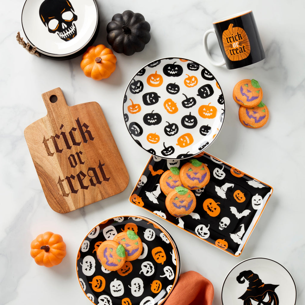 Oneida Vintro Halloween Hors d'Oeuvres Tray, porcelain (view 4)