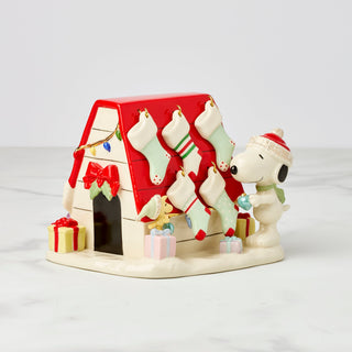 Lenox Snoopy Christmas Decor For You Figurine, porcelain