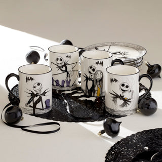 Lenox Nightmare Before Christmas Mugs, Set of 4, porcelain (view 3)