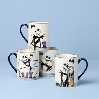Lenox Nightmare Before Christmas Mugs, Set of 4, porcelain (view 2)