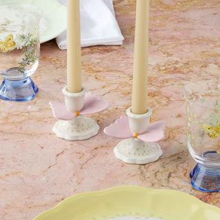 Lenox Butterfly Meadow Candlestick Holders, Set of 2, porcelain (view 5)
