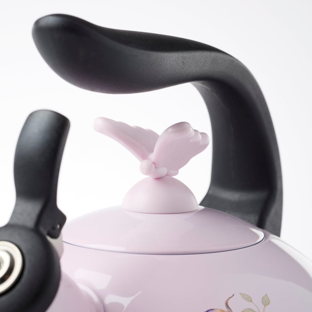 Lenox Butterfly Meadow Colors Tea Kettle, enamelware (view 5)