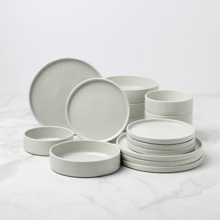Lenox Modulus Vapor 16-Piece Dinnerware Set, porcelain (view 2)