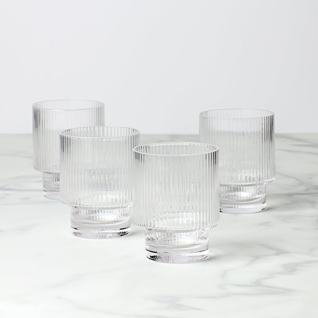 Lenox Modulus Vapor Tumblers, Set of 4, glass