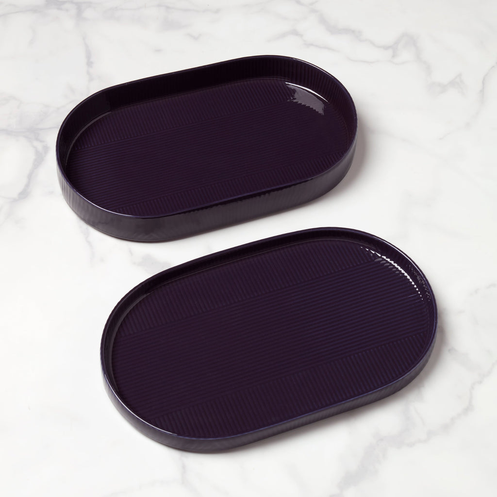 Lenox Modulus Nightshade 2-Piece Serving Set, porcelain