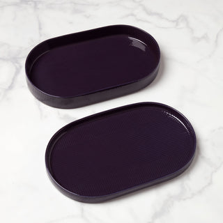Lenox Modulus Nightshade 2-Piece Serving Set, porcelain