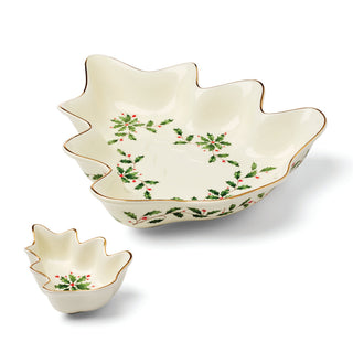 Lenox Holiday Tree Chip & Dip Set, dolomite (view 2)
