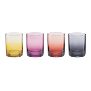 Oneida Golden Hour Double Old-Fashioned Glasses, Set of 4, glass