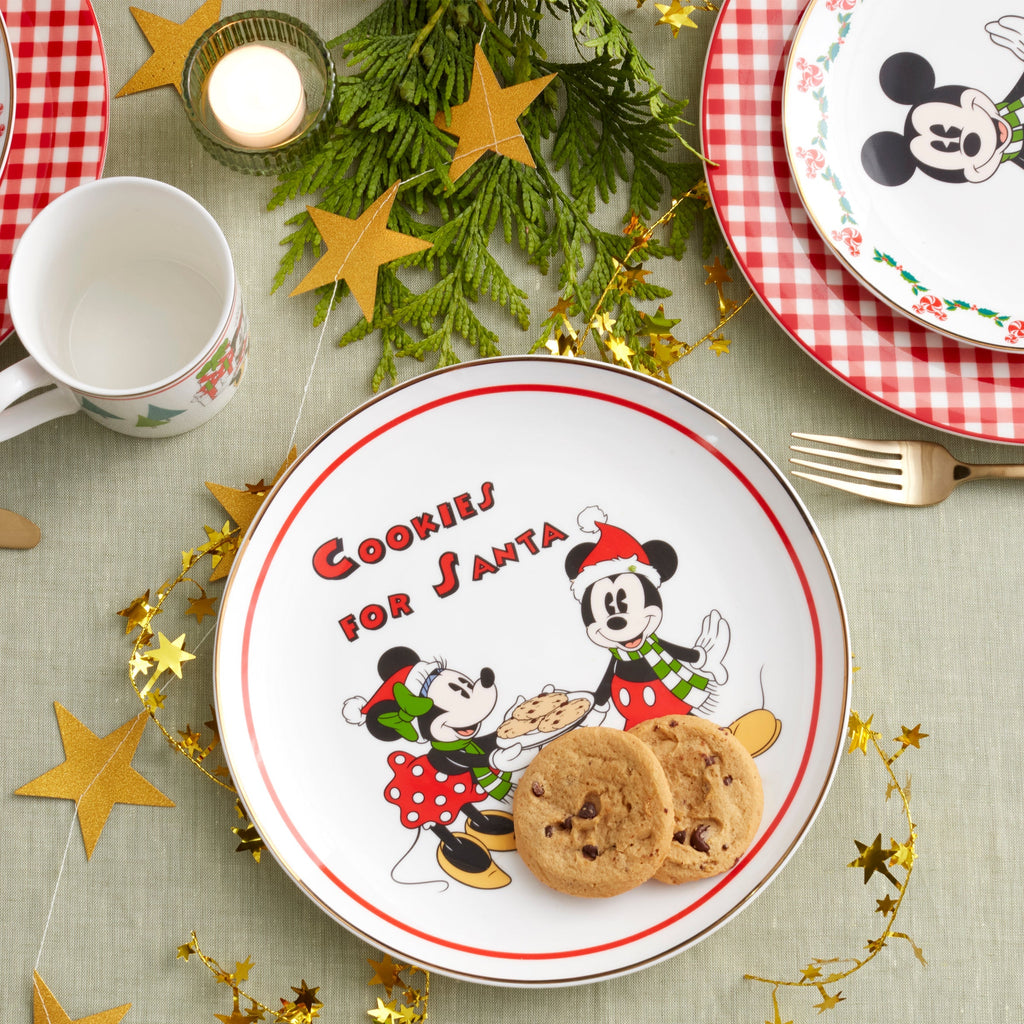 Lenox Disney Holiday Cookies for Santa Plate, porcelain (view 2)