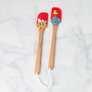 Lenox Chef Snoopy Red Spatulas, Set of 2, silicone