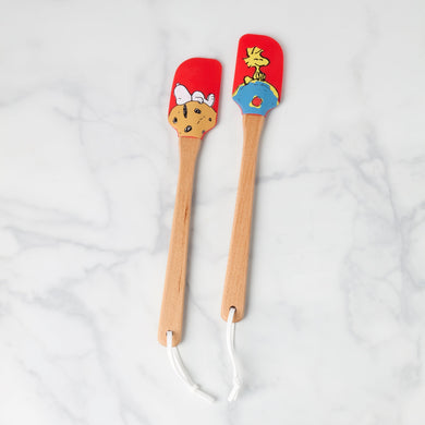 Lenox Chef Snoopy Red Spatulas, Set of 2, silicone