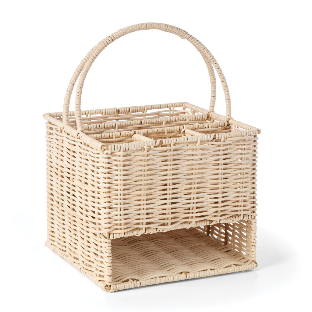 Oneida 24 Seven Real Rattan Caddy, rattan