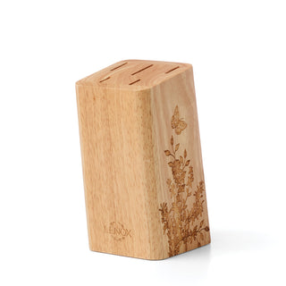 Lenox Butterfly Meadow Herbs 6-Piece Cutlery Block Set, stainless steel/wood (view 5)