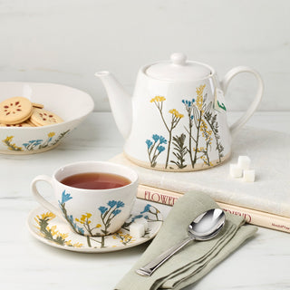 Lenox Wildflowers Teapot, stoneware (view 3)