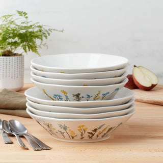 Lenox Wildflowers Dinner Bowls, Set of 4, stoneware (view 3)
