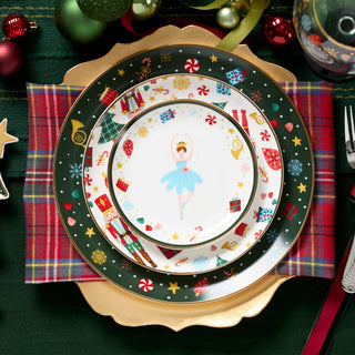 Lenox Nutcracker Ballet Accent Plates, Set of 4, porcelain (view 2)