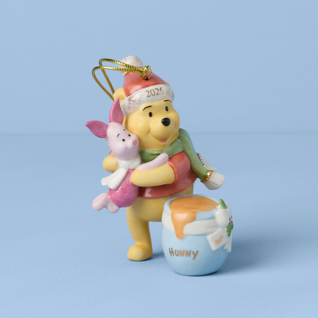 Lenox 2026 100th Anniversary Winnie the Pooh Ornament, porcelain