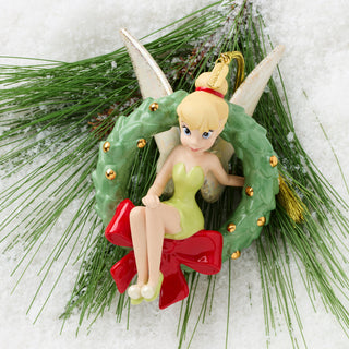 Lenox 2026 Tinker Bell with Wreath Ornament, porcelain (view 2)