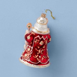 Lenox Blown Glass Santa Ornament, glass (view 2)