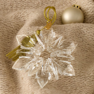 Lenox 2026 Optic Snowflake Ornament, glass (view 2)