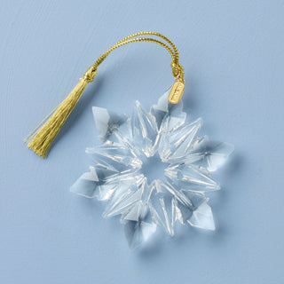 Lenox 2026 Optic Snowflake Ornament, glass
