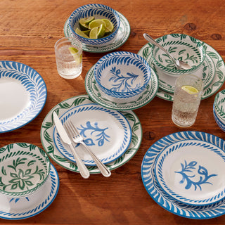 Oneida Solear Green 12-Piece Dinnerware Set, stoneware (view 4)