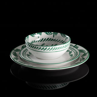 Oneida Solear Green 12-Piece Dinnerware Set, stoneware (view 5)
