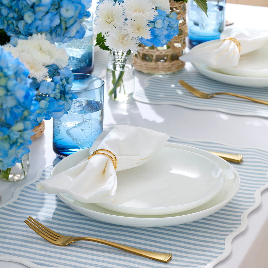Lenox Studio 1414 Coupe 12-Piece Dinnerware Set, bone china (view 2)