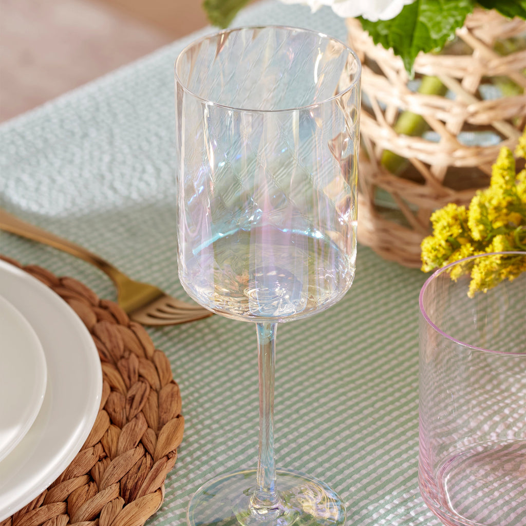 Lenox Tuscany Classics Iridescent White Wine Glasses, Set of 4, glass (view 6)