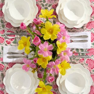 Lenox Studio 1414 Scallop 12-Piece Dinnerware Set, bone china (view 2)