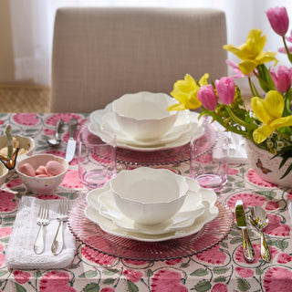 Lenox Studio 1414 Scallop 12-Piece Dinnerware Set, bone china (view 5)