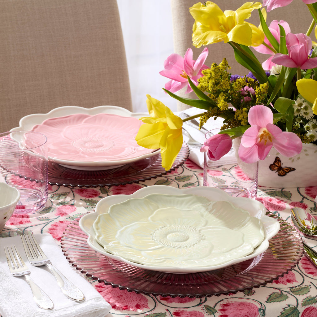 Lenox Butterfly Meadow Floral Pink Accent Plates, Set of 4, porcelain (view 3)