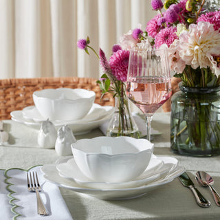 Lenox Studio 1414 Scallop 12-Piece Dinnerware Set, bone china (view 12)