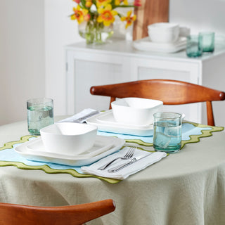 Lenox Studio 1414 Square 12-Piece Dinnerware Set, bone china (view 9)