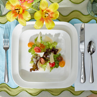 Lenox Studio 1414 Square 12-Piece Dinnerware Set, bone china (view 6)