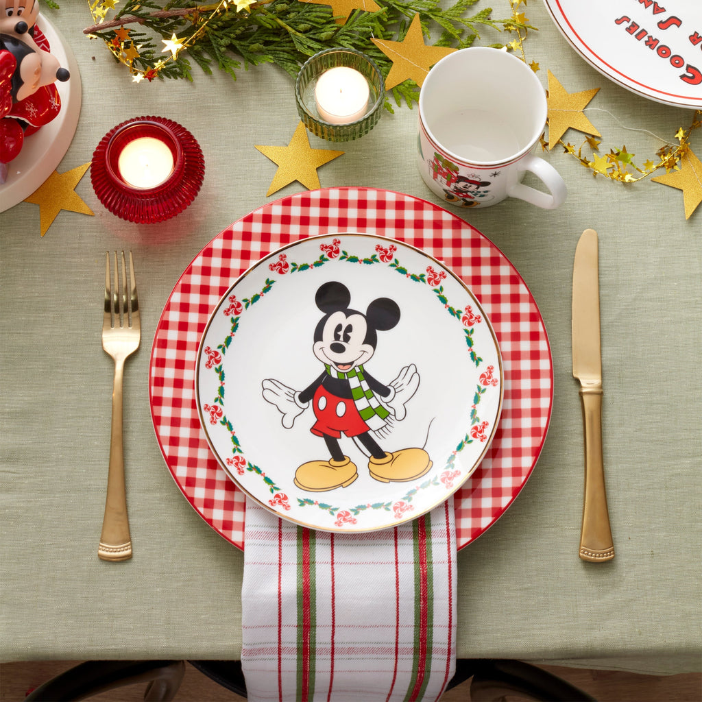 Lenox Disney Holiday 12-Piece Dessert Set, porcelain (view 5)