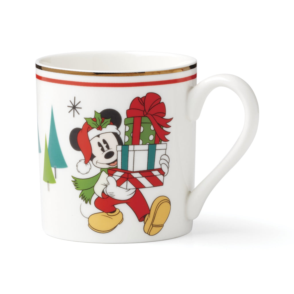 Lenox Disney Holiday 12-Piece Dessert Set, porcelain (view 10)
