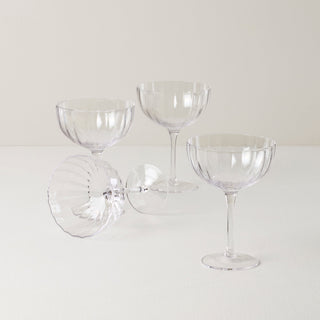 Lenox Curva Coupe Glasses, Set of 4, glass