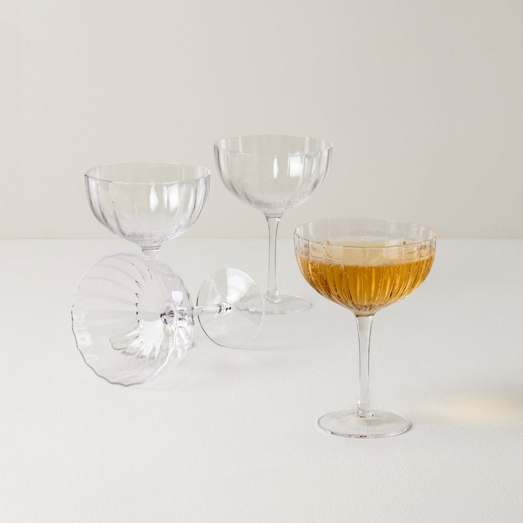 Lenox Curva Coupe Glasses, Set of 4, glass (view 2)