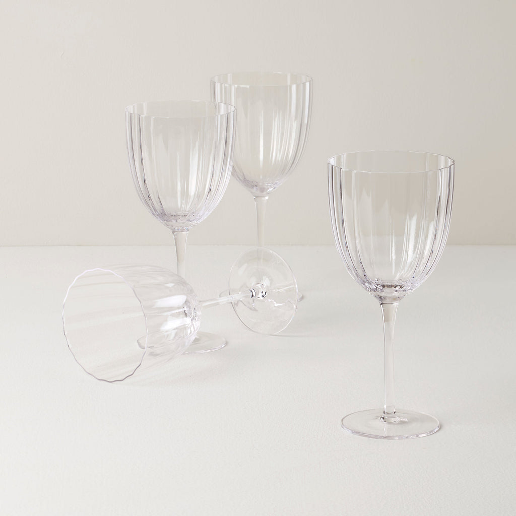 Lenox Curva All- Purpose Wine Glasses, Set of 4, glass